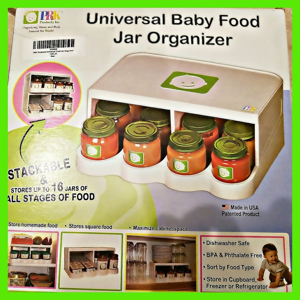 UNIVERSAL Baby Food Jar Organizer